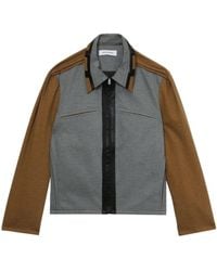 Kiko Kostadinov - Ugo Panelled Shirt Jacket - Lyst