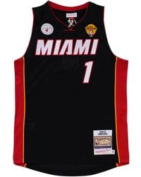 Mitchell & Ness - Road Finals Jersey "Nba Miami Heat 2012 Chris Bosh" T-Shirt - Lyst