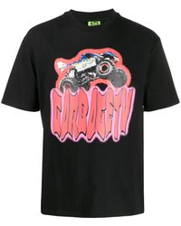 Garbage TV - Graphic Print T-Shirt - Lyst