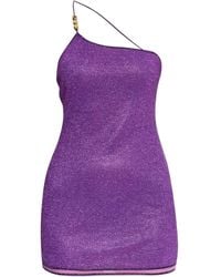 Oséree - Lumière Asymmetric Mini Dress - Lyst