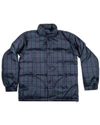 Stussy - Plaid Puffer Shirt Jacket - Lyst