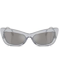 Dolce & Gabbana - Crystal Cat-Eye Sunglasses - Lyst