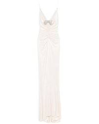 Nissa - Maxikleid Mit Schleife - Lyst