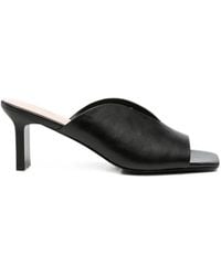 SERGIO MORETTI FIRENZE - V-Neck Square-Toe Sandals - Lyst