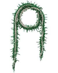 Dries Van Noten - Beaded Scarf Necklace - Lyst