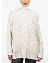 Iris Von Arnim - Delphina Buttoned Pocket Cardigan - Lyst