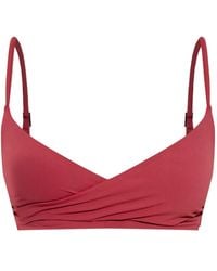 Bondeye - Top de bikini con diseño cruzado - Lyst