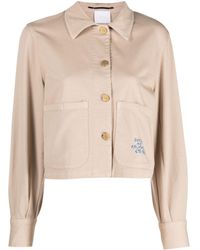 ..,merci - Button-down Cropped Jacket - Lyst