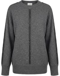 P.A.R.O.S.H. - Pullover Mit Flechtdetail - Lyst