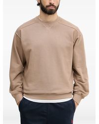 Benetton - Crew-Neck Long-Sleeve Sweatshirt - Lyst