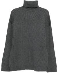 Entire studios - Pull Côtelé À Col Roulé - Lyst