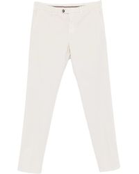 Canali - コットンブレンドパンツ - Lyst