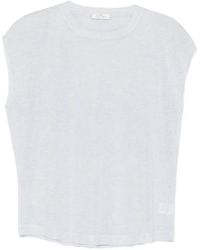 Panicale - Boat-Neck T-Shirt - Lyst