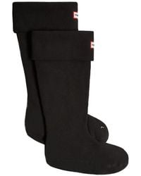 HUNTER - Fold-Down-Cuff Boot Socks - Lyst