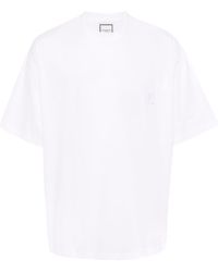 WOOYOUNGMI - T-shirt Met Grafische Print - Lyst