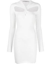 Philosophy Di Lorenzo Serafini - Vestido corto con detalle de aberturas - Lyst