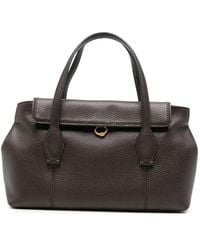 Gianni Chiarini - Vicky Grained Leather Tote Bag - Lyst