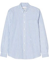 Closed - Striped Button-Down Shirt - Lyst
