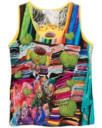 The Artistylist - Cactus Printed Tank Top - Lyst