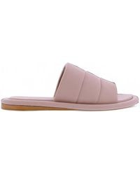 Toral Shoes - Quilted Leather Slippers - Lyst