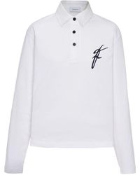 Ferragamo - Poloshirt Met Geborduurd Logo - Lyst