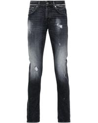 Dondup - George Distressed Skinny Jeans - Lyst