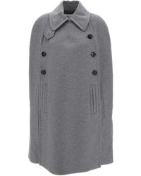 7 For All Mankind - Cape À Boutonnière Croisée - Lyst