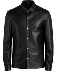 Salvatore Santoro - Press-Stud Leather Jacket - Lyst