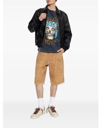 GALLERY DEPT. Studio Gym Hand-Painted Shorts in Blue for Men | Lyst