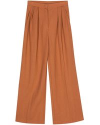 Harris Wharf London - High-Waisted Palazzo Pants - Lyst