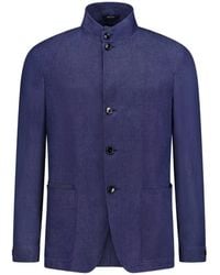 ZEGNA - Oasi Lino Chore Jacket - Lyst
