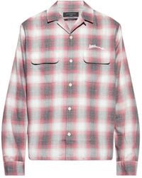 AllSaints - Shams Plaid Pocket Shirt - Lyst