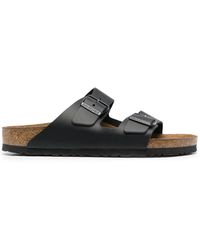 Birkenstock - Buckle-Fastening Leather Sandals - Lyst