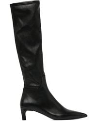 Marsèll - Pointed-Toe Knee-High Boots - Lyst