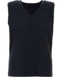Issey Miyake - Débardeur Plissé À Col V - Lyst