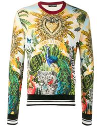 Dolce & Gabbana Dg King Jumper - Multicolour