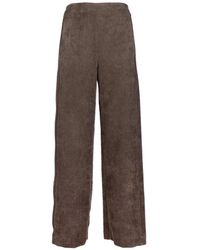 Via Masini 80 - Corduroy Elasticated-Waist Trousers - Lyst