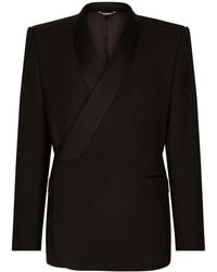 Dolce & Gabbana - Blazer Con Doble Botonadura - Lyst