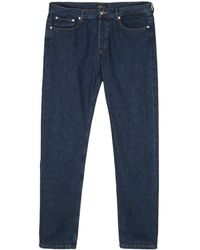 A.P.C. - Petit New Standard Mid-rise Slim-fit Jeans - Lyst