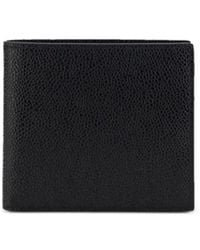 Thom Browne - Leather Bifold Wallet - Lyst