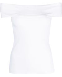 Philosophy Di Lorenzo Serafini - Off-Shoulder Short-Sleeve Top - Lyst