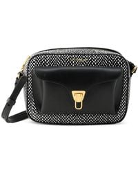 Coccinelle - Sac Porté Épaule À Effet Peau De Serpent - Lyst