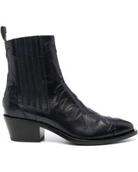 Sartore - 45mm Leather Boots - Lyst