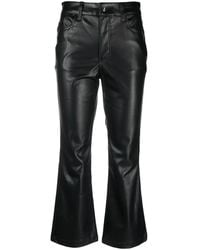 DKNY - Mid-Rise Flared Trousers - Lyst
