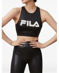 Fila - Teagan Cropped Tank Top - Lyst