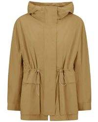 Laminar - Hooded Drawstring-Waist Parka - Lyst