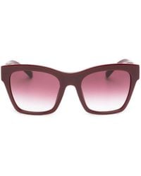 Dolce & Gabbana - Logo-Plaque Square-Frame Sunglasses - Lyst