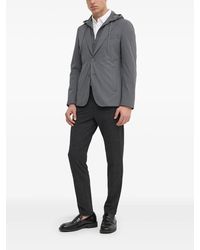 BOSS - Hooded Buttoned Blazer - Lyst