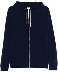 Eleventy - Wool Hoodie - Lyst