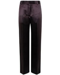 Tom Ford - Pantalon De Tailleur En Soie - Lyst